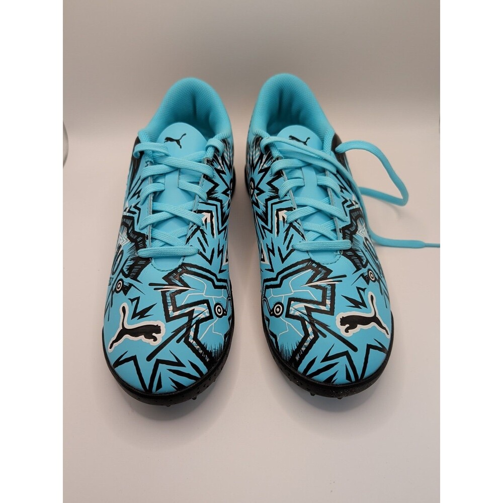 PUMA - Ultra Play CP TT Jr  hero-blue-white-black -- Junior Size 6.5